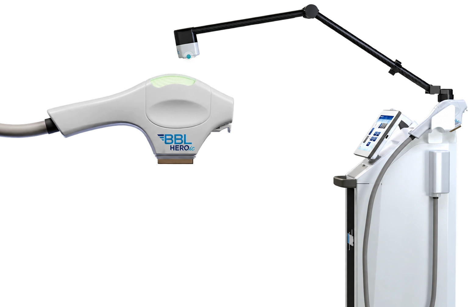 Sciton BBL HEROic machine, tracking arm and handpiece